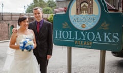 We do … Nick and Claire Arkell, who were ‘married’ in an episode of Hollyoaks ahead of their actual wedding.