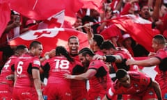 Tonga have lit up the group stages and emerged as a fourth international powerhouse – and a potential semi-final opponent for England.
