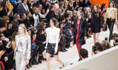 PARIS, FRANCE - MARCH 11:  Models walk the runway during the Louis Vuitton  show as part of the Paris Fashion Week Womenswear Fall/Winter 2015/2016  on March 11, 2015 in Paris, France.  (Photo by Victor Boyko/Getty Images)