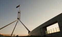 Parliament House in Canberra