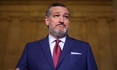 Tech CEO's Attend Sen. Schumer's Senate AI Forum<br>WASHINGTON, DC - SEPTEMBER 13: U.S. Sen. Ted Cruz (R-TX) speaks to members of the press outside the “AI Insight Forum” at the Russell Senate Office Building on Capitol Hill on September 13, 2023 in Washington, DC. Lawmakers are seeking input from business leaders in the artificial intelligence sector, and some of their most ardent opponents, for writing legislation governing the rapidly evolving technology. (Photo by Alex Wong/Getty Images)