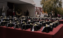 The 245 urns that arrived in Mexico with the help of the country’s consul general in New York.