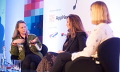 Net-a-Porter’s Tess Macleod Smith and Lucy Yeomans at CMS 2016.