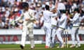 Keaton Jennings trudges off at Old Trafford after making 17