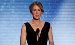 Felicity Huffman. Thirty-three parents were charged.