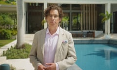 Dad-on-a-cruise vibes … Stephen Mangan in The Fortune Hotel.