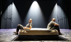 Adam Kashmiry and Neshla Caplan in Adam at the Traverse theatre.