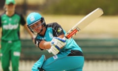 Ash Barty played for Women’s Big Bash League the Brisbane Heat in 2015-16 during her first hiatus from tennis.