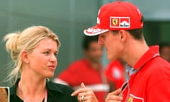 Michael Schumacher and his wife Corinna.