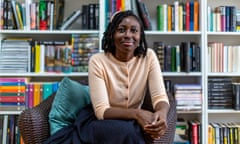 Helen Oyeyemi<br>Portrait of Helen Oyeyemi who is a British novelist and writer of short stories. She lives since 2014 in Prague, Czech Republic and the portraits were done in the office of her Czech publisher.