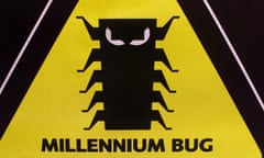 The Millennium Bug logo.