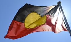 An Australian Aboriginal flag