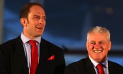 Alun Wyn Jones and Warren Gatland