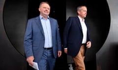 Anthony Albanese (left) and Bill Shorten