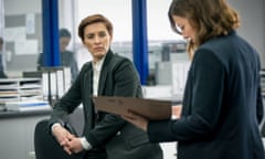 Vicky McClure and Kelly Macdonald as DI Kate Fleming and DCI Jo Davidson.