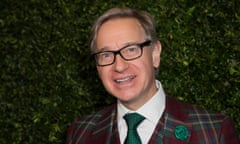 Paul Feig with Kristen Wiig on the set of Bridesmaids … ‘I’m just desperate for people to see my movies.’