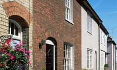 Houses in a Hertfordshire street