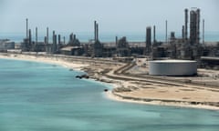 The refinery seen from the water