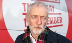 Labour leader, Jeremy Corbyn, campaigning in key constituencies in Scotland