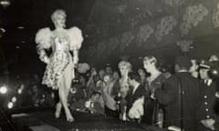 Michael Alogna at a drag ball in about 1955, as seen in the documentary “P.S. Burn This Letter Please.” (From Michael Alogna : Reno Martin, LLC)