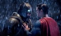Henry Cavill, right, and Ben Affleck in Batman v Superman: Dawn of Justice.