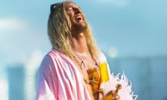 Matthew McConaughey in The Beach Bum: joyous, outrageous and slyly mournful.