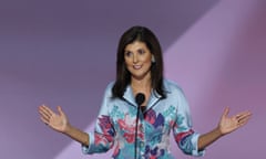 Nikki Haley formally endorses Trump in her convention speech.