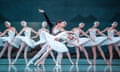 Xander Parish (Prince Siegfried) and Viktoria Tereshkina (Odette) in Swan Lake