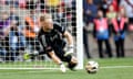 Aaron Ramsdale saves from Rodri to help Arsenal win the Community Shield