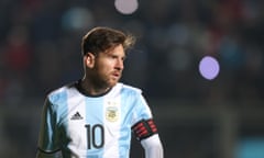 Argentina’s Lionel Messi: still the star of the show.