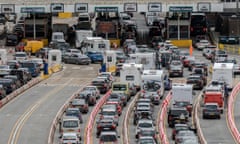 The Port of Dover blamed French border authorities for long queues on 21 July.