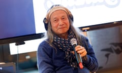 Damo Suzuki in Dusseldorf, Germany, 2020. He was unsentimental about leaving Can in 1973, and said: ‘I’m not interested in hanging on to the past.’