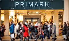 Primark store in Edinburgh