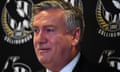 Collingwood president Eddie McGuire