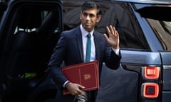 Chancellor of the Exchequer Rishi Sunak arrives on Downing Street in London, England, on 8 September.