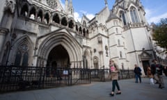 Indi Gergory court case<br>epa10966429 The High Court in London, Britain, 09 November 2023. The parents of critically ill eight-month-old Indi Gregory who has been at the centre of a High Court life-support case have mounted an appeal after failing to persuade a judge to let the baby receive end-of-life care at home. A High Court judge ruled against the child's parents and concluded that withdrawing treatment at home would be â€œtoo dangerousâ€. EPA/Tayfun Salci