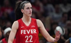 WNBA: Chicago Sky at Indiana Fever<br>Jun 1, 2024; Indianapolis, Indiana, USA; Indiana Fever guard Caitlin Clark (22) reacts after a call during a game against the Chicago Sky during a game at Grainbridge Fieldhouse. Mandatory Credit: Michelle Pemberton/INDIANAPOLIS STAR-USA TODAY Sports