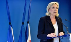 Marine Le Pen of the French far-right Front National calls for a declaration of war on extremists after the Nice truck attack.