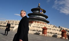 Anthony Albanese visits the Temple of Heaven in Beijing
