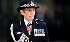 The Met police commissioner Cressida Dick