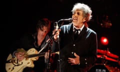 Bob Dylan performing during the 17th Annual Critics’ Choise Movie Awards in Los Angeles, January 2012.