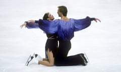 Sport<br>WITHOUT PRIOR PERMISSION FROM THE COPYRIGHT HOLDER THIS IMAGE IS ONLY TO BE USED TO PROMOTE THE ABOVE PROGRAMME WHILST AIRING ON CHANNEL 5 Mandatory Credit: Photo by Colorsport/REX Shutterstock (3148906a) Figure Skating - XIV Winter Olympics 1984 Sarajevo - Ice Dancing Great Britain’s Jayne Torvill and Christopher Dean perform the Bolero 1984 Olympics Sarajavo Winter Olympics