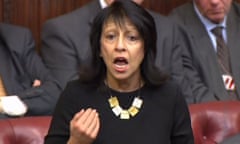 Kishwer Falkner speaking in the House of Lords