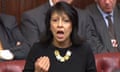 Kishwer Falkner speaking in the House of Lords Chamber