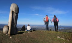 The two-meter-high wooden penis sculpture on the ridge of the Grunten mountain in Germany. The mystery monument has since disappeared.