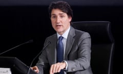 Canada's prime minister Justin Trudeau takes part in public hearings for an independent commission probing alleged foreign interference in Canadian elections.