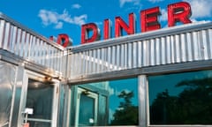 Roadside Diner<br>Detail of a roadside diner on Cape cod.