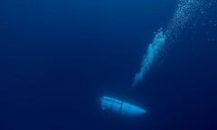 Image of the Missing Titan Submarine, Atlantic Ocean - 22 Jun 2023<br>Mandatory Credit: Photo by EyePress News/Shutterstock (13979464a) File photo the Titan submersible, operated by OceanGate Expeditions to explore the wreckage of the sunken SS Titanic. Rescuers were scouring thousands of square miles in the remote North Atlantic for a fourth day on Wednesday June 21, 2023, racing against time to find a missing submersible after it disappeared while taking wealthy tourists to see the wreckage of the Titanic in deep waters off Canada\'s coast. The 21-foot Titan has the capacity to stay underwater for 96 hours, according to its specifications - giving the five people aboard until Thursday (June 22) morning before the air runs out. One pilot and four passengers were inside the submersible early on Sunday (June 18) when it lost communication with a ship on the surface about an hour and 45 minutes into its dive.(OceanGate Expeditions/Handout via EYEPRESS) Image of the Missing Titan Submarine, Atlantic Ocean - 22 Jun 2023