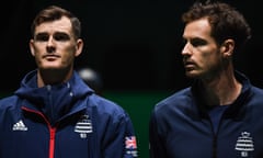 Jamie Murray (left) has organised the tournament at which his brother Andy will make his return