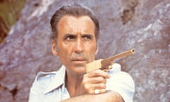 THE MAN WITH THE GOLDEN GUN
 [US/UK/1974]
 CHRISTOPHER LEE, as Bond Villan
 Scaramanga
 YOU MUST CREDIT EON PRODUCTIONS